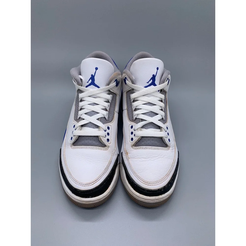 Jordan 3‎ Retro Racer Blue Basketball Shoes CT8532-145 Men's Sz 10.5